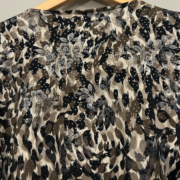 Artex Fashions Patterned Zip-Up Jacket - Picture 4 of 6